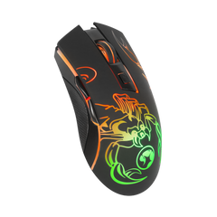 MARVO M209 6400 DPI Wired Computer Mouse 7 Colors Backlight Optical Sensor Gaming Mouse