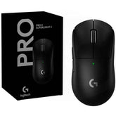 Logitech G PRO X SUPERLIGHT 2 (Black) Wireless Lightspeed Gaming Mouse, Lightweight 60g, 8K Polling, LIGHTFORCE Hybrid Switches, 44K DPI HERO 2 Sensor, 888 IPS, 5 Programmable Buttons, Up To 95 Hours Battery, For PC & Mac | G PRO X SUPERLIGHT 2 Black