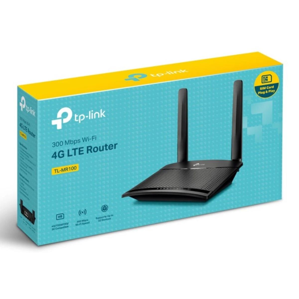 Tp Link Tl Mr100 300 Mbps 4g Lte Sim Slot Unlocked Wi Fi Router No Configuration Required - CompuMe Tp Link Tl Mr100 300 Mbps 4g Lte Sim Slot Unlocked Wi Fi Router No Configuration Required - CompuMe