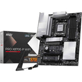 Msi Pro X870e P Wifi 7 Motherboard, Atx Supports Amd Ryzen 9000/8000 / 7000 Processors, Am5 60a Sps Vrm, Ddr5 Memory Boost (8200+ Mt/s Oc), Pcie 5.0 X16 & 4.0 X16, M.2 Gen5, Wi Fi 7, 5g Lan