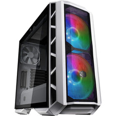 Cooler Master Mastercase H500p Mesh & Tempered Glass Side Panel Argb Airflow White - CompuMe