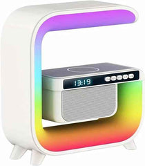 Multifunctional Alarm Clock Wireless Mobile Phone Wireless Charging Rgb
