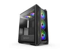Huntkey MVP Destiny Empty Gaming PC Case without Fans -White