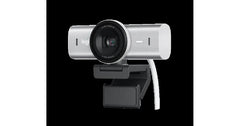 Logitech MX Brio 4K Ultra HD Webcam - AI Image Enhancement Pale Grey with 4K WEBCAM JORDAN