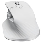 Logitech MX Master 3S for Mac Wireless Mouse, 2.4GHz RF & BT LE, 8000dpi Darkfield Optical Sensor, Quiet Click Butons, MagSpeed Eleromagnetic Scrolling, Up to 70 Days Battery, Pale Gray