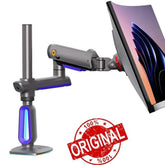 NB NORTH BAYOU G80 Gaming Monitor Stand ARM RGB Desk Mount for 32-inch to 60-inch Monitors