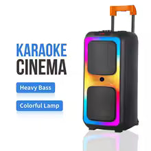 Ndr-1097 High Quality Professional Sound Eq Party Portable Wireless Trolley