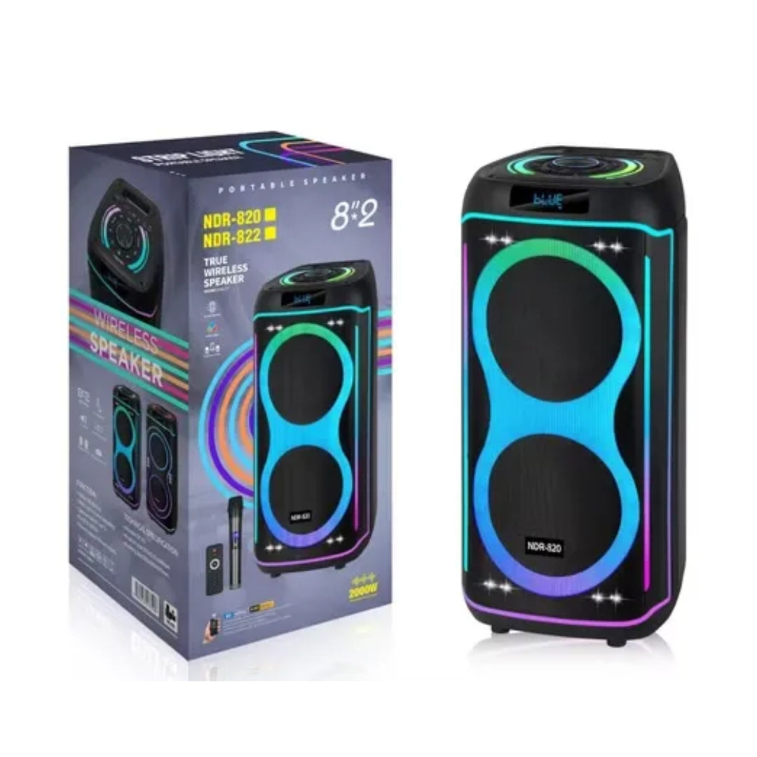 Ndr-820 2025 Hot Selling Outdoor Double 8 J.bl Dj Party Box Bt Portable Speaker Ndr-820 2025 Hot Selling Outdoor Double 8 J.bl Dj Party Box Bt Portable Speaker