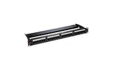 D-Link Npp C62BLK241 24 Port CAT6 Utp Fully Loaded Patch Panel with wired with networking