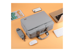 OKADE Bag Laptop Material Polyester Waterproof Heavy Duty T69 15.6'' - Grey