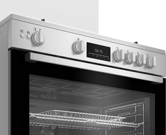 Beko Gas Cooker Oven, 90Cm, 5Burners, Stainless Steel - BGGR11225GXA