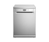 Ariston Free Stand Dishwasher A++, 5Sprayers, 7Programs, 14Sets, Inox - LFC 3C26 W X