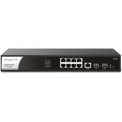 Draytek Vigorswitch P2100 8 Port Gigabit Poe Layer 2+ Managed Switch | 2 Sfp Uplink Ports | Rack Mountable | Business Class