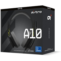 Logitech G Astro A10 Gen 2 Cross-Platform Wired Gaming Headset for PlayStation 5/4, Xbox S|X, Nintendo Switch, PC: 3.5mm Headphone Jack, 32mm Drivers, Flip-to-Mute Mic, Over-Ear - Black/PS Edition