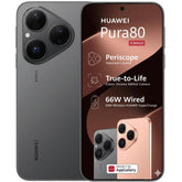 HUAWEI Pura 80 – 120Hz LTPO OLED Display, 50MP OIS Triple Camera, 12GB RAM, 256GB Storage, 5170mAh Battery , Frosted Black