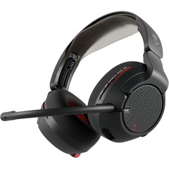 Skullcandy Crusher Plyr 720 Wireless Gaming Headset, Ultimate Immersion And Comfort, Thx Spatial Audio And Multi Sensory Bass, Removable Mic, Pc, Playstation, Nintendo, Multi Platform Digi Black