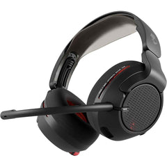 Skullcandy Crusher Plyr 720 Wireless Gaming Headset, Ultimate Immersion And Comfort, Thx Spatial Audio And Multi Sensory Bass, Removable Mic, Pc, Playstation, Nintendo, Multi Platform Digi Black
