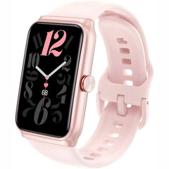 HONOR CHOICE Band Smartwatch, 1.64 " 326 PPI AMOLED Display, 110mm-180mm Adjustable Strap, Bluetooth 5.3, 5ATM Waterproof, Silicone Strap, Pink