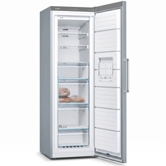 Bosch Upright Freezer Series 4 A++, 60Cm, 242Lit, Stainless Steel - GSN36VL30U