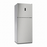 Bosch Free Standing Fridge with Freezer, Stainless Steel Look, 328Lit - KDN43VL20U
