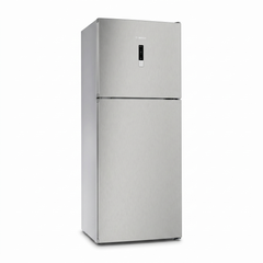 Bosch Free Standing Fridge with Freezer, Stainless Steel Look, 328Lit - KDN43VL20U