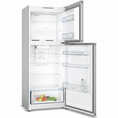 Bosch Top Mount Freezer Fridge A+, 70Cm * 178Cm, Serie 2, 328Lit, Inox Metallic - KDN43N1208