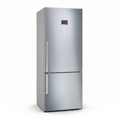 Bosch Serie 6 Bottom Mount Refrigerator A++, 578Lit, 75Cm, Inox - KGN76CI30U