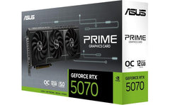 ASUS The Prime GeForce RTX™ 5070 OC Edition 12GB GDDR7 Graphics Card (PCIe® 5.0, 12GB GDDR7, HDMI®/DP 2.1, 2.5-Slot, Axial-tech Fans, Dual BIOS)