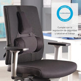 Fellowes Professional Series Ultimate Back Support 3 Memory Foam Section w/ Microban Protection - Black