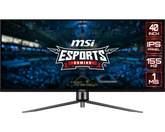 MSI MAG 401QR 2K UltraWide Gaming Monitor, 40" Flat IPS, UWQHD (3440x1440), 155Hz/1ms (MPRT), AMD FreeSync Premium, VESA DisplayHDR 400, KVM, and USB-C 65W PD