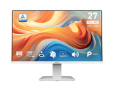 MSI PRO MP273W E14A 27" FHD IPS Monitor – 144Hz, 1ms, White