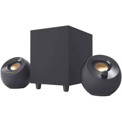 Creative Pebble Plus 2.1 USB-Powered Desktop Speakers w/ Subwoofer Up to 8W RMS Total Power for Computer PCs and Laptops | Creative Pebble Plus |