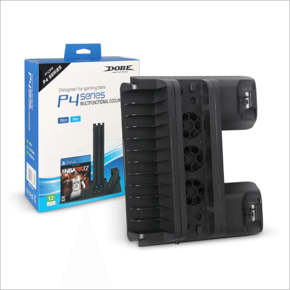 PS4 Slim Pro Multi-functional Charging & Cooling Stand TP4-882 - CompuMe