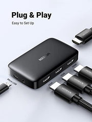 UGREEN 80125 HDMI SWITCHER 3-IN-1 OUT 4K HDMI
