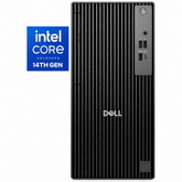 Dell Pro Tower QCT1250 (2025) 14Gen Intel Core i5 14500 14-Cores Business Class Tower Desktop PC - Black