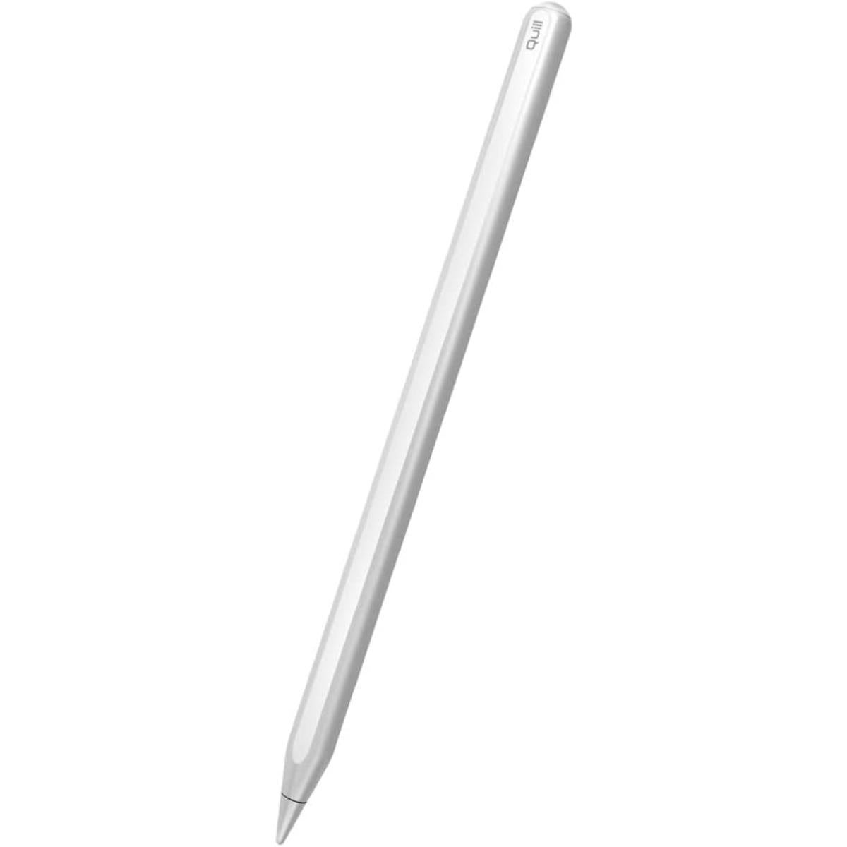 Promate Quill Stylus Pen For Ipad W/ Palm Rejeion Tilt Recognition Bluetooth V5.0 Battery Display Magnetic Charging & Detachable Nib - CompuMe Promate Quill Stylus Pen For Ipad W/ Palm Rejeion Tilt Recognition Bluetooth V5.0 Battery Display Magnetic Charging & Detachable Nib - CompuMe