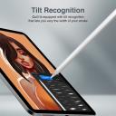 Promate Quill, Stylus Pencil for iPad with Palm Rejection, Tilt Recognition Bluetooth v5.0, Magnetic Charging and Detachable Nib for iPad Apple