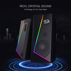 Redragon Anvil Gs520 Rgb Desktop Speakers
