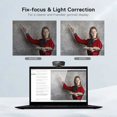 Redragon GW800 Hitman 1080p Webcam with Built - in Dual Microphone
