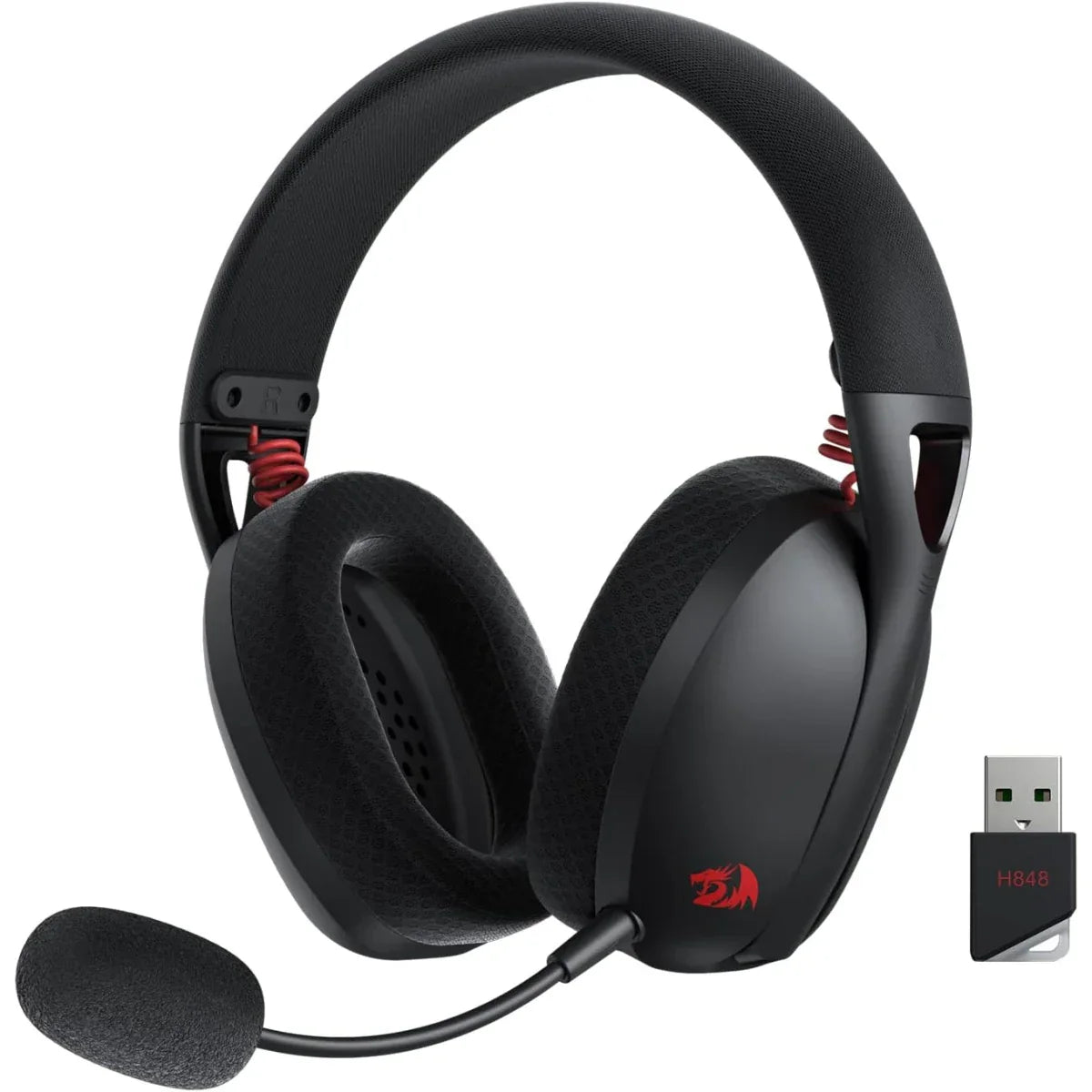 Gameak JO | Gaming Accessories Store Redragon H848 Bt Wireless Gaming Headset - Lightweight - 7.1 Surround Sound