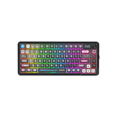 Redragon K708mc Rgb Flekact Pro Tri-mode 75% Hot-swappable Wireless Mechanical