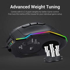 Redragon M801 Gaming Mouse Led Rgb