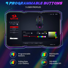 Redragon M910 Ranger Rgb Gaming Mouse