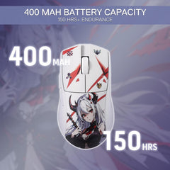 Redragon M916ak Pro 3-mode Anime Gaming Mouse, 42g Ultra-light 26k Dpi Gaming