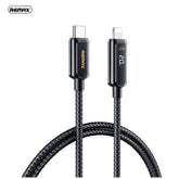 Remax Rc - 128i Remine Series 20w Iphone Cable with Digital Display with adapter