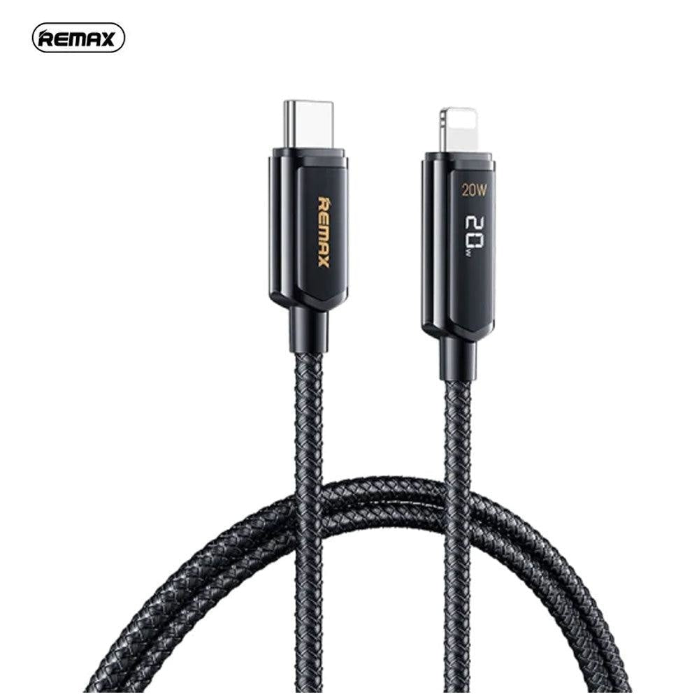 REMAX RC-128i REMINE Series 20W IPhone Cable With Digital Display - CompuMe