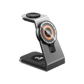 Remax Rp - W85 Magnetic 3 in 1 Wireless Charging Holder, mobile accessories