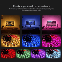 Gameak Collection RGB Led Strip Light RGB5050 Led with App Control with lighting & decor
