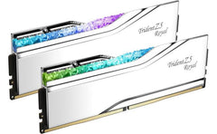 G.skill Trident Z5 Royal (intel Xmp 3.0) Rgb Series 32gb (2 X 16gb) Pc Ram Ddr5 6400 Desktop Memory Silver
