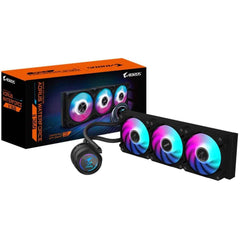 AORUS WATERFORCE II 360 All-in-one 360mm CPU Liquid Cooler With 330-degree Rotatable Water Block Design & Improved Cooling Efficiency, 120mm ARGB Fans Daisy-Chain Mag Fans | AORUS WATERFORCE II 360 |